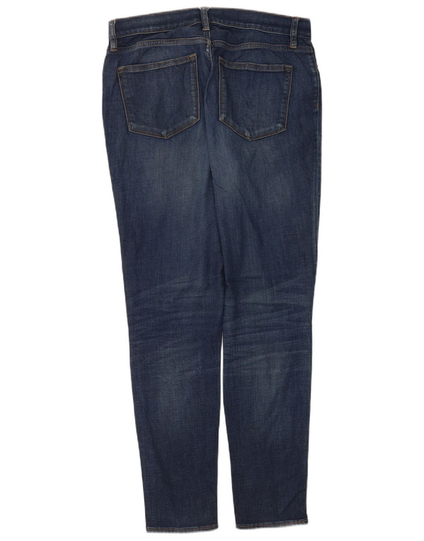 Vaqueros ajustados elásticos para mujer J. Crew W29 L30 Algodón azul marino