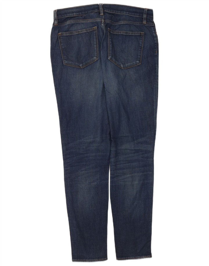 Vaqueros ajustados elásticos para mujer J. Crew W29 L30 Algodón azul marino