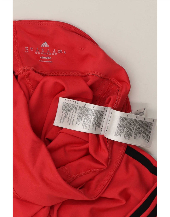 Adidas Leggings Capri para Mujer UK 4/6 XS Rosa Poliéster