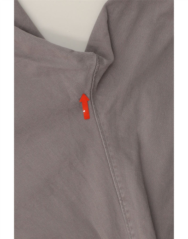 J. CREW Womens Mercantile Flex Chino Shorts W34 Large  Grey Cotton Vintage J. Crew and Second-Hand J. Crew from Messina Hembry 