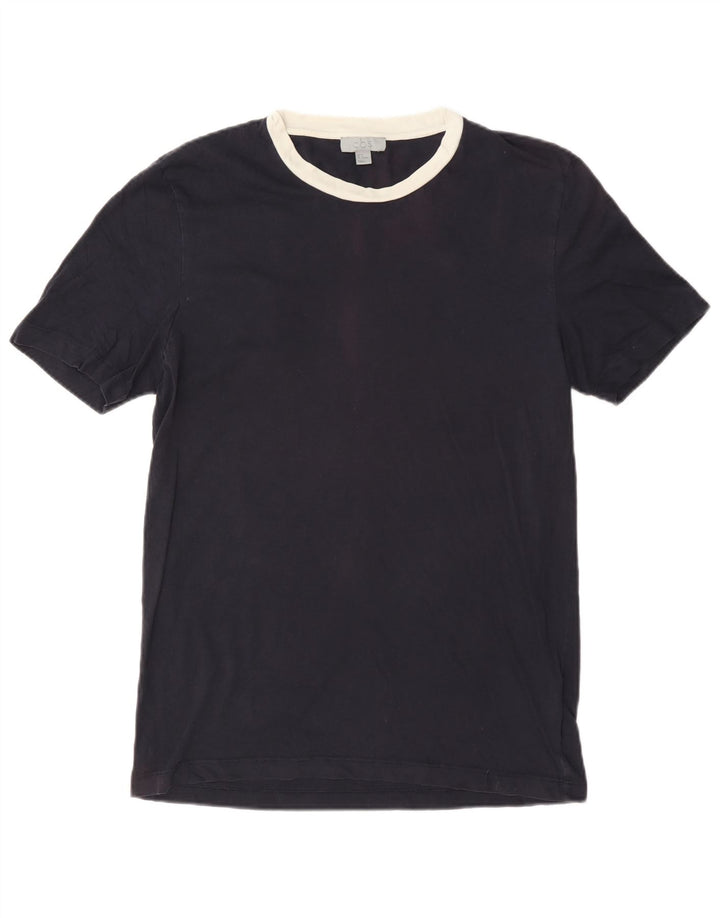 Cos Camiseta para hombre Top Medium Azul Marino Algodón