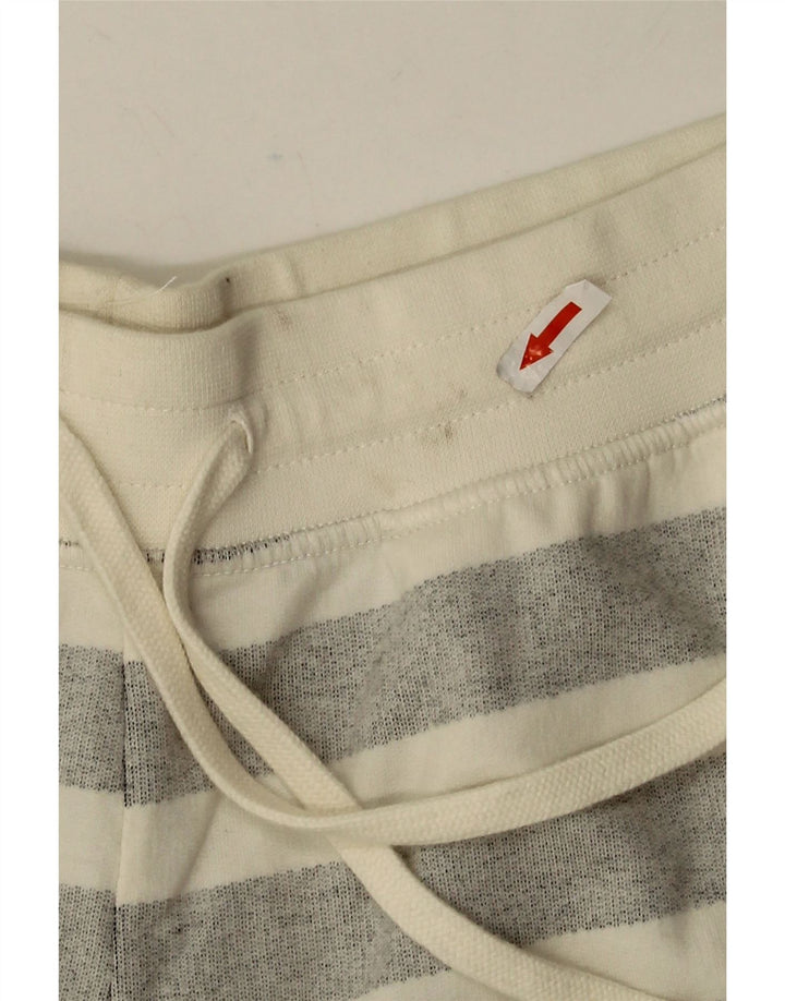 Zara Hombre Shorts Sport XL Algodón Rayas Gris