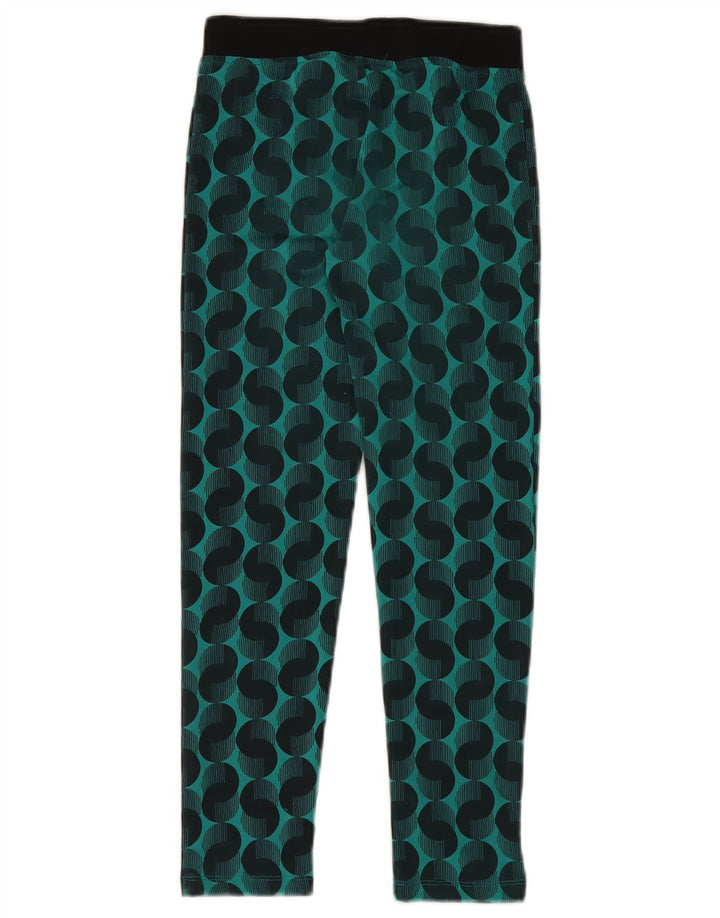 Puma Leggings Niña 9-10 Años Verde Medio Geométrico Poliéster