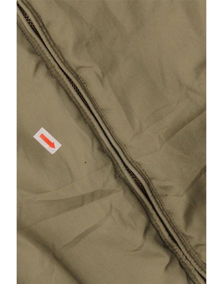 Woolrich Chaqueta acolchada con capucha para hombre UK 42 XL Caqui