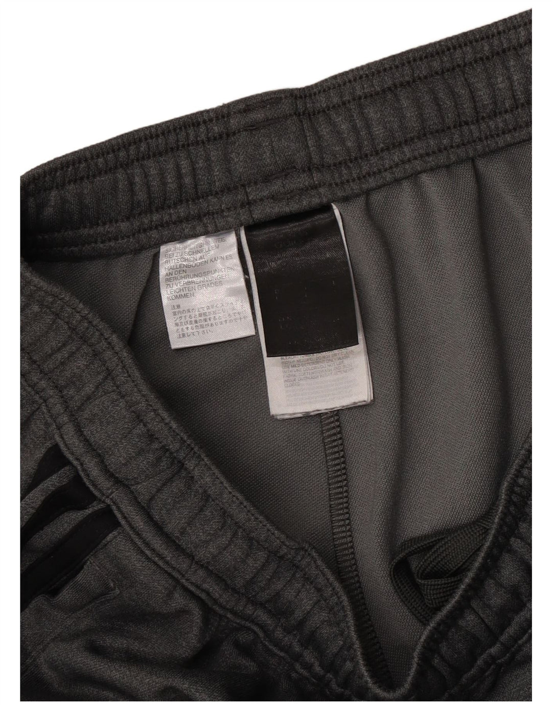 Pantalón De Chándal Adidas Hombre Grande Gris Poliéster