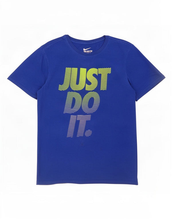 The North Face Mens Athletic Cut Graphic T-Shirt Top Small Blue Cotton