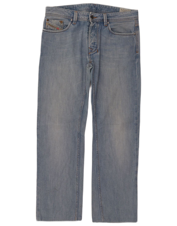 Diesel Hombre Larkee Vaqueros Rectos W33 L30 Algodón Azul