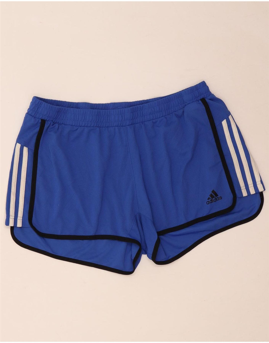 Pantalón corto deportivo ADIDAS Climalite para mujer ES 20/22 XL Azul Poliéster