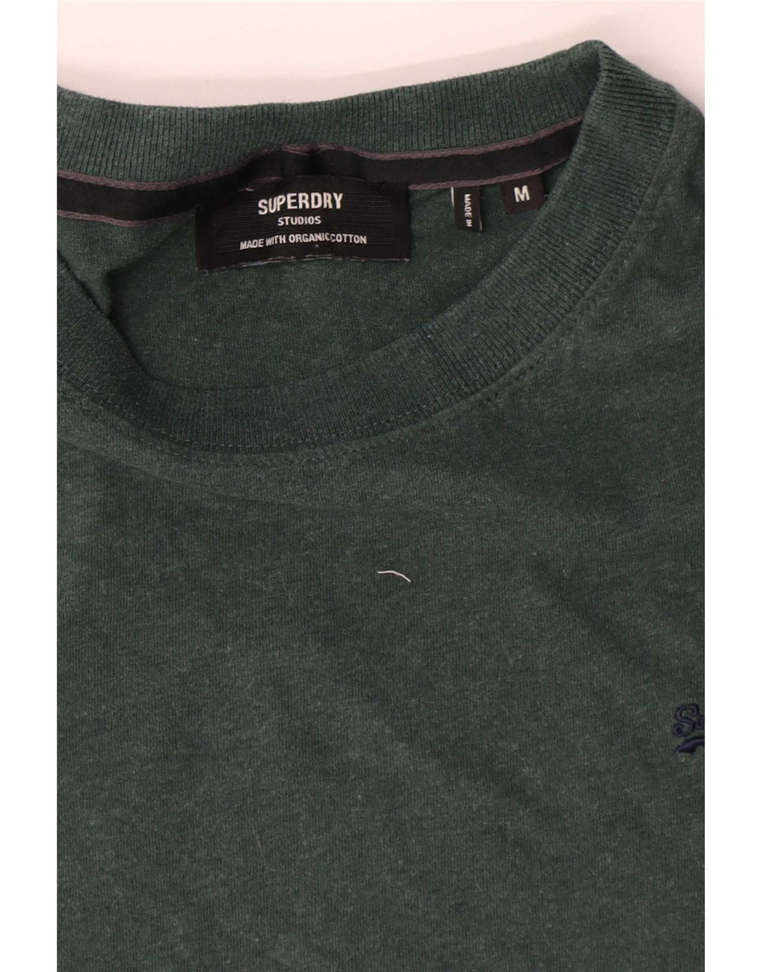 Camiseta Superdry Hombre Top Verde Medio