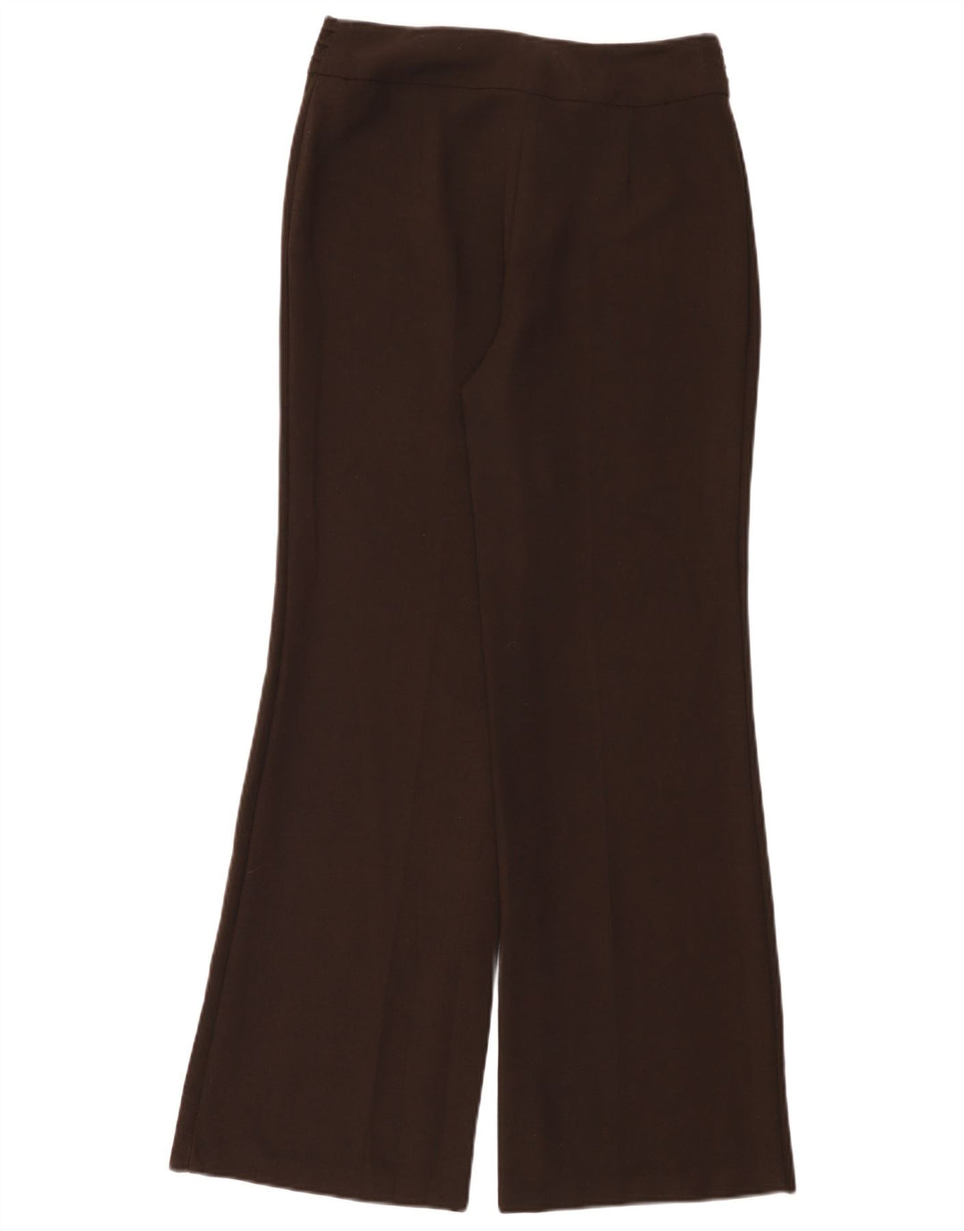 Pantalones casuales de corte acampanado para mujer Marks & Spencer W28 L32 Marrón