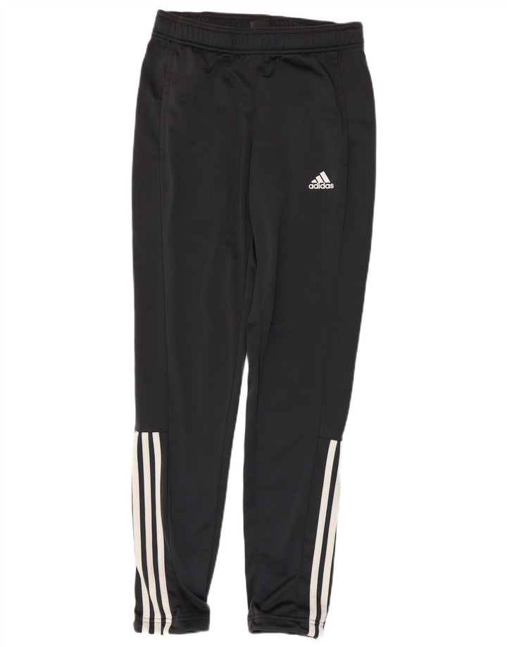 Adidas Pantalones de chándal para hombre UK 36/38 Small Negro Poliéster