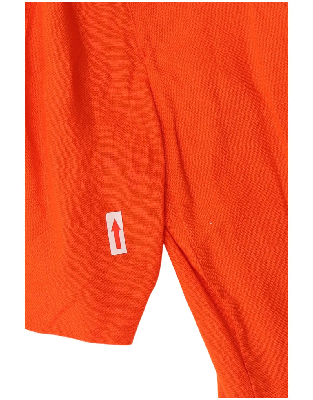 Genny - Juego de 2 piezas para mujer, talla 10, lino naranja grande