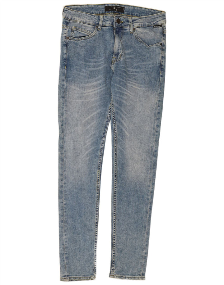 Zara Vaqueros pitillo para hombre EU 40 Medium W31 L29 Azul