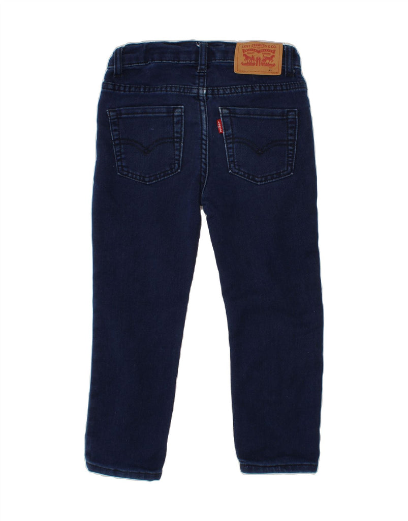 LEVI'S Girls 510 Skinny Jeans 4-5 Years W20 L16 Blue Cotton Vintage Levi's and Second-Hand Levi's from Messina Hembry 