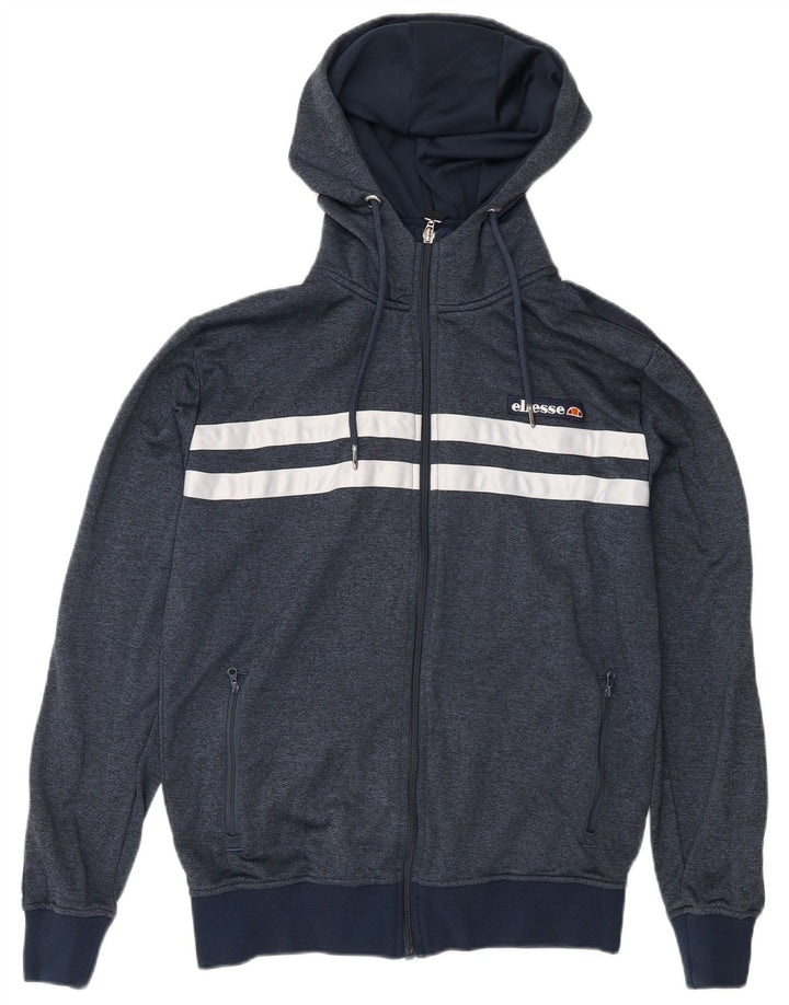 Ellesse Hombre Sudadera Con Capucha Y Cremallera Small Azul Marino Colorblock