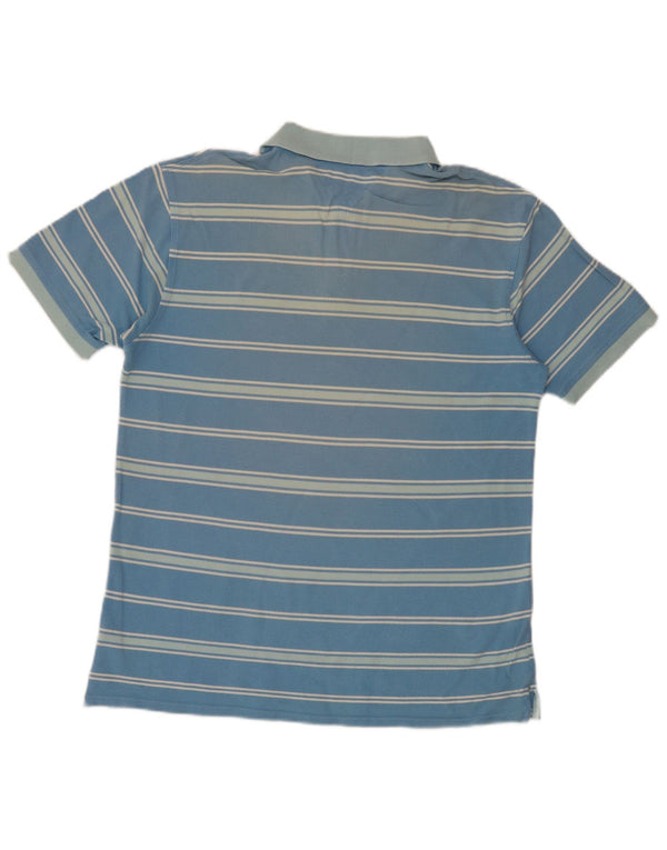 Tommy Hilfiger Polo Hombre XL Algodón A Rayas Azul
