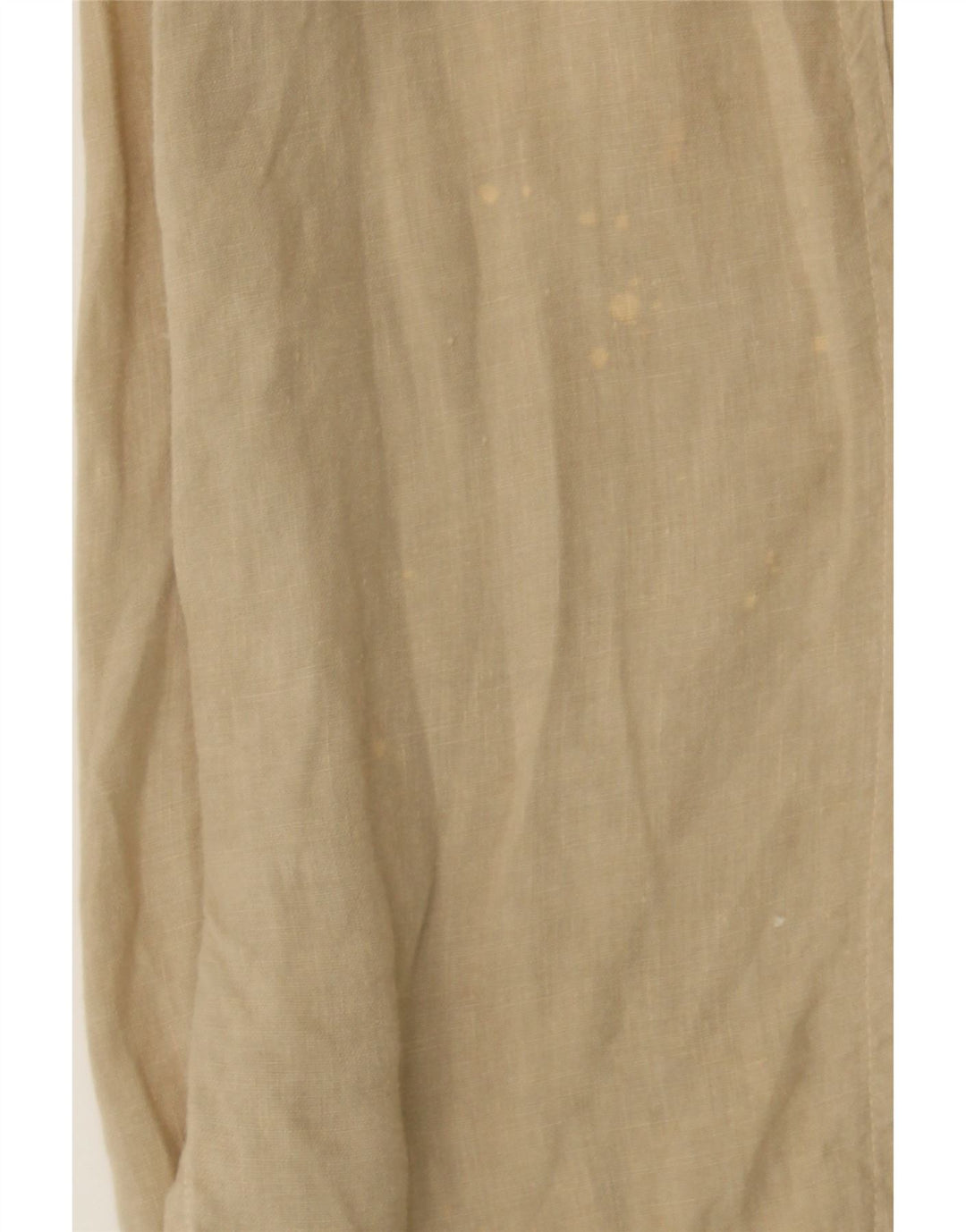 SUPERGA Womens Shirt Dress IT 44 Medium Beige Linen Vintage Superga and Second-Hand Superga from Messina Hembry 