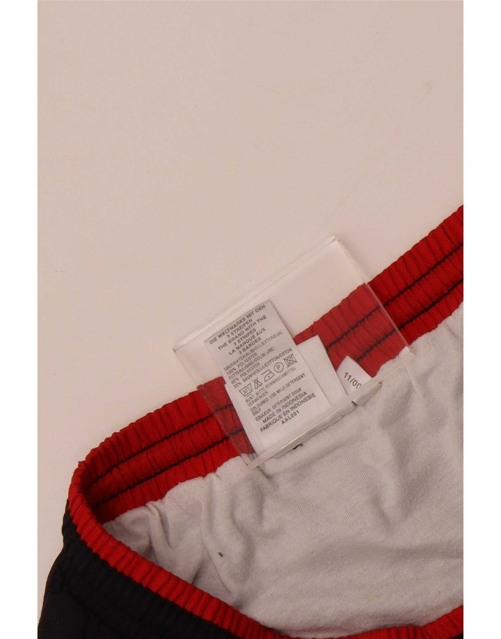 Adidas - Pantalones cortos deportivos para hombre, talla grande, color negro, poliéster