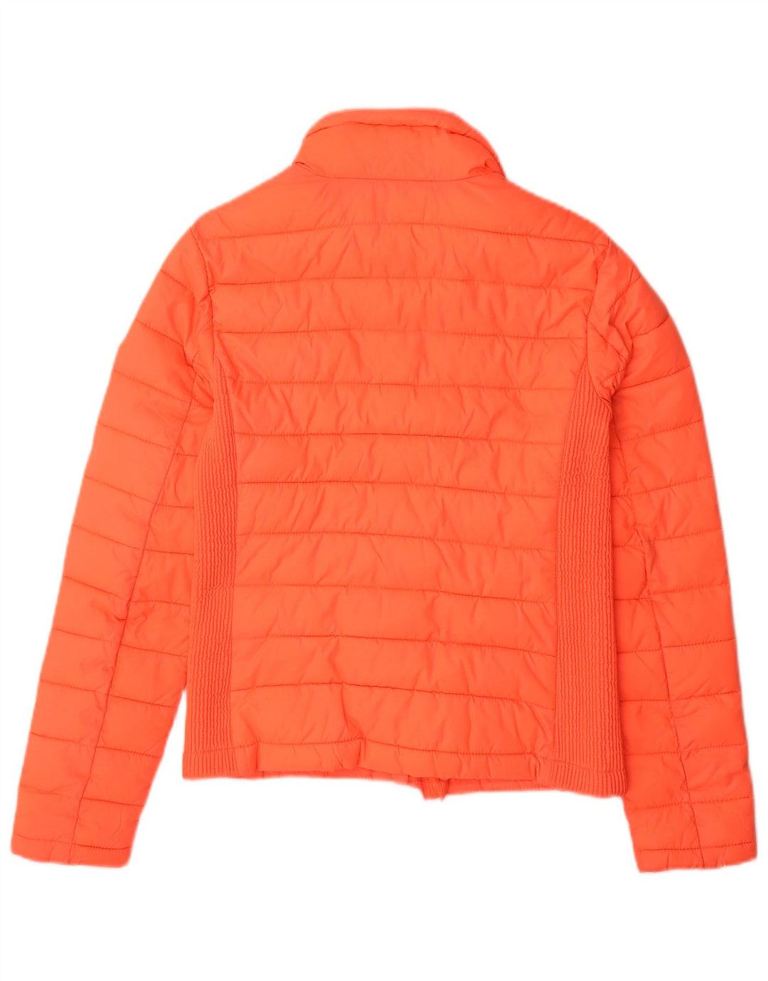 SUPERDRY Chaqueta acolchada para mujer UK 40 Small Naranja Poliéster