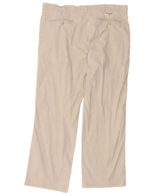 Pantalones chinos rectos para hombre Rifle W38 L29 Algodón beige