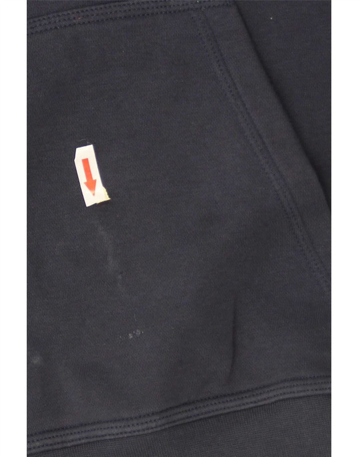 Nike - Sudadera con capucha para hombre, talla pequeña, algodón azul marino