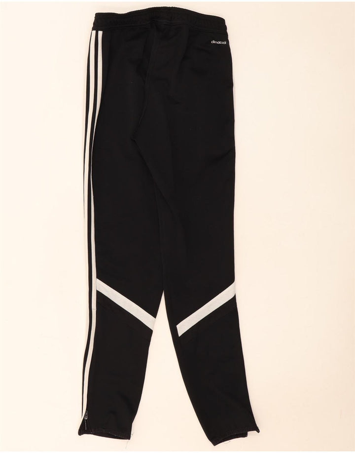 Adidas Mujer Climacool Chándal Pantalones UK 10 Pequeño Poliéster Negro