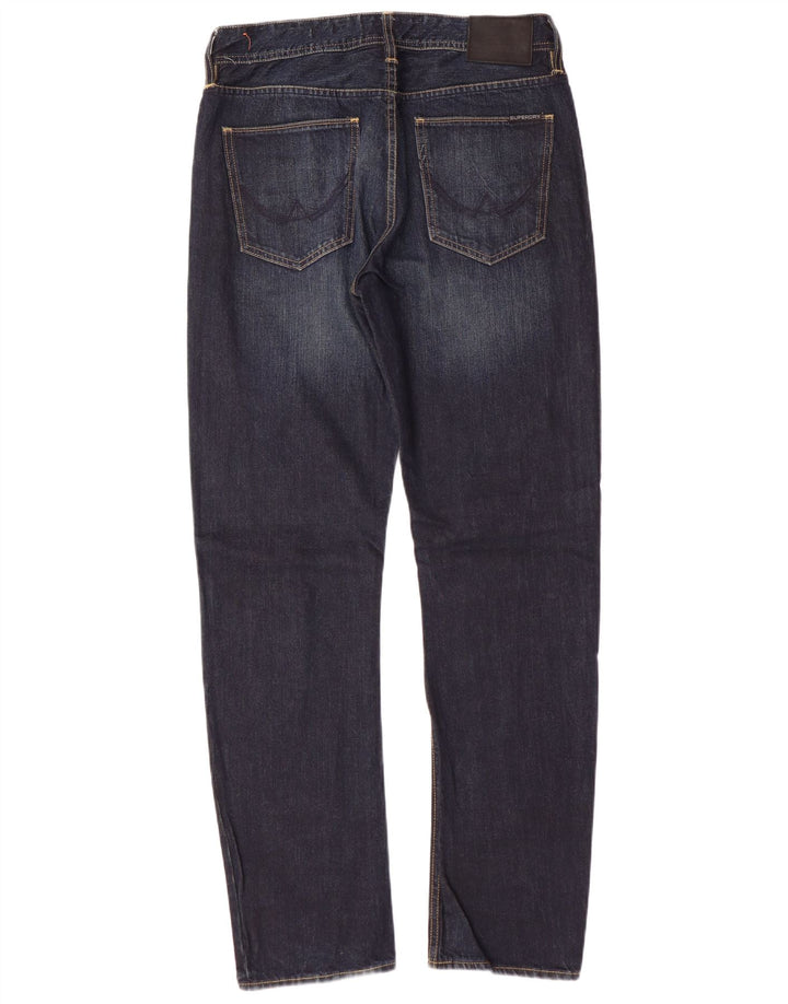 SUPERDRY Vaqueros holgados para hombre W32 L32 Algodón azul marino