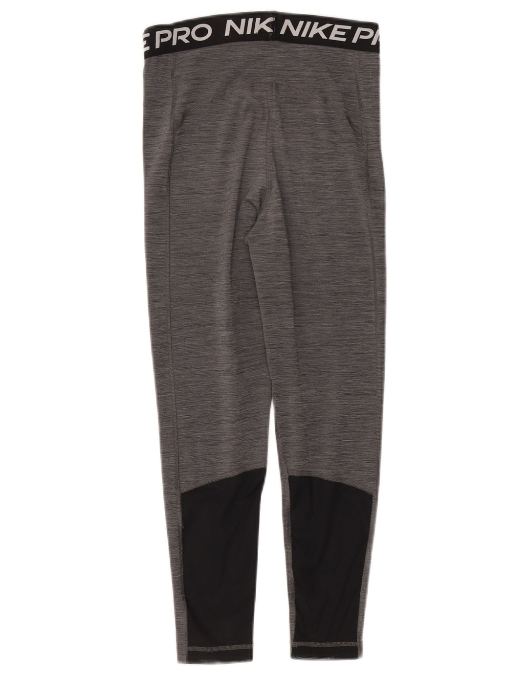 Nike Leggings gráficos Dri Fit para mujer UK 10 Pequeño poliéster moteado gris