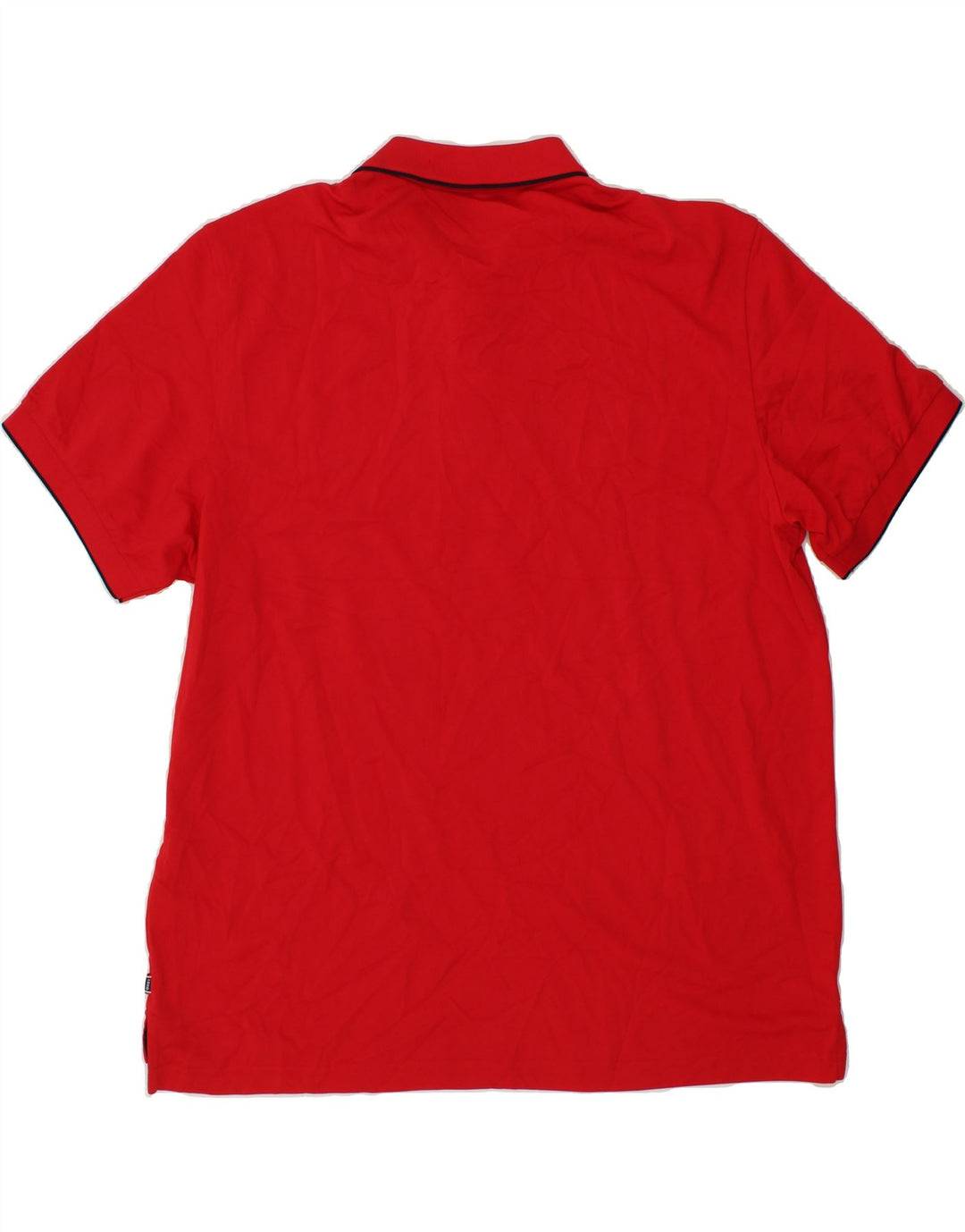 IZOD Mens Polo Shirt XL Red Polyester Vintage Izod and Second-Hand Izod from Messina Hembry 