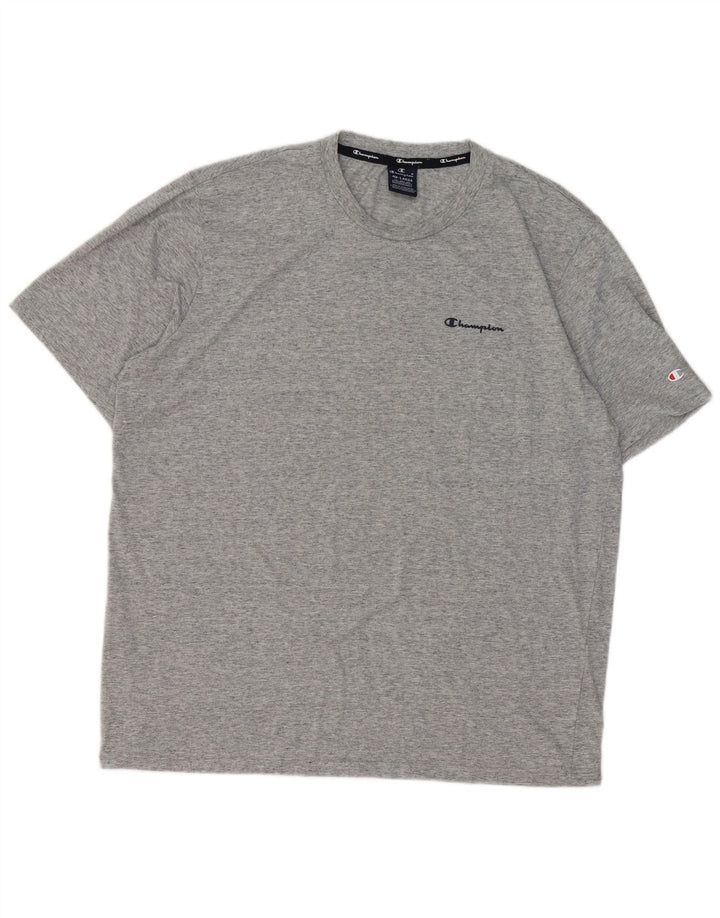Champion Camiseta para hombre Top 4XL Gris moteado