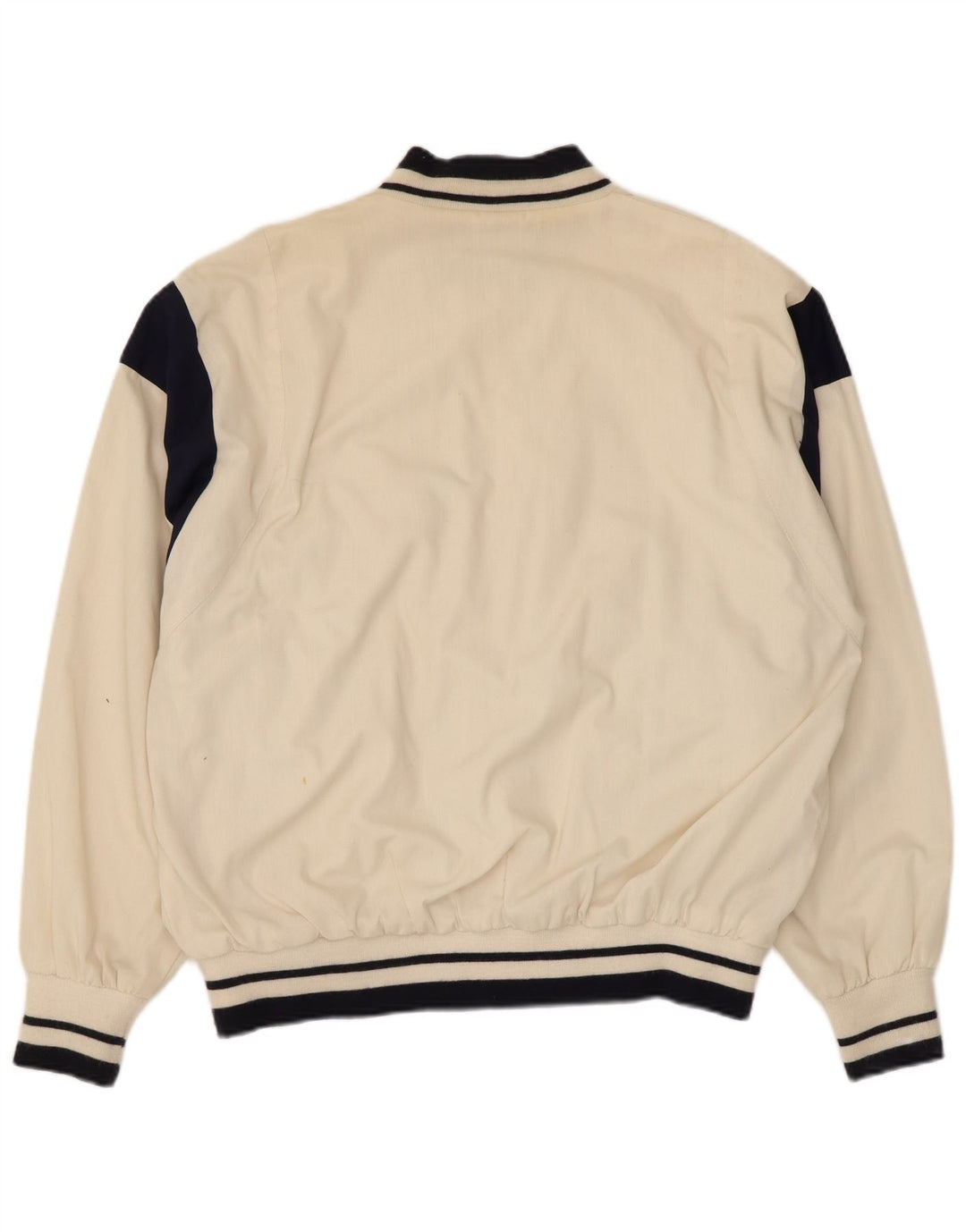 Trigema Chaqueta Bomber Hombre IT 52 XL Poliéster Color Block Blanco
