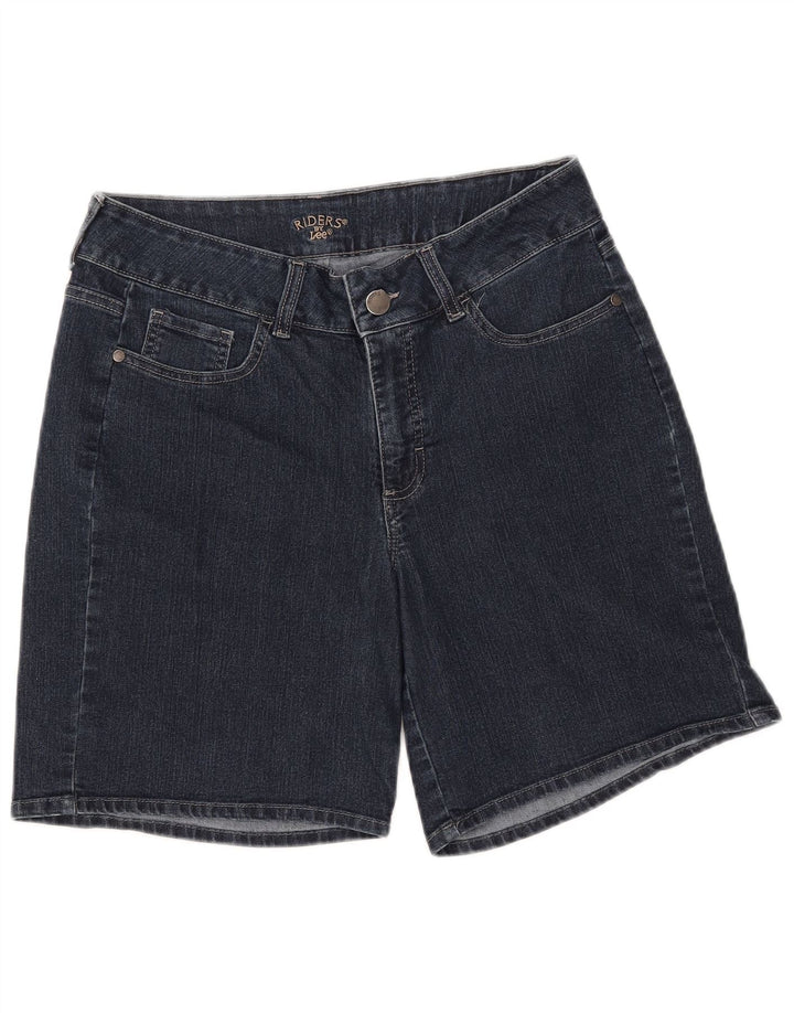 LEE Mujer Riders Denim Shorts W32 Grande Azul Marino