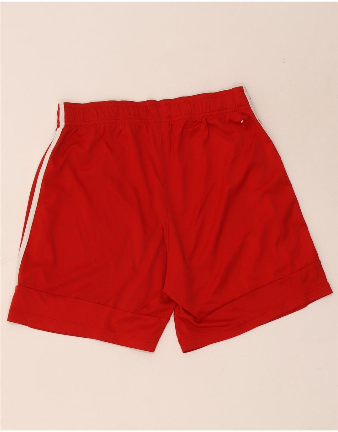Adidas - Pantalones cortos deportivos para mujer, talla 40, poliéster rojo mediano
