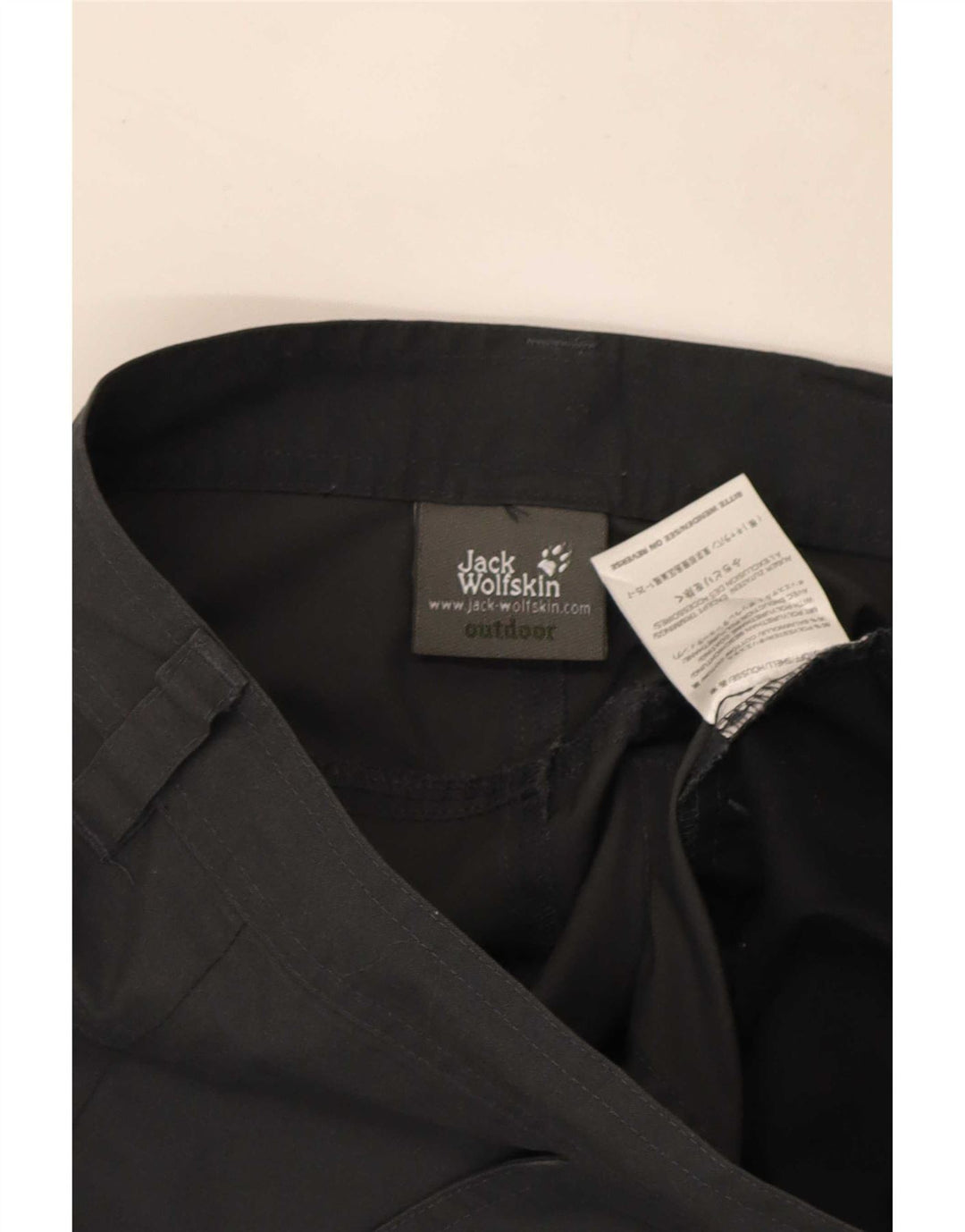 Jack Wolfskin Pantalones tipo joggers cargo para mujer W34 L32 Poliéster gris