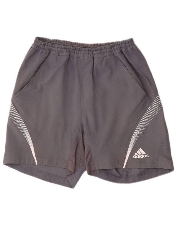 Adidas Mens Clima 365 Sport Shorts Pequeño Gris Poliéster