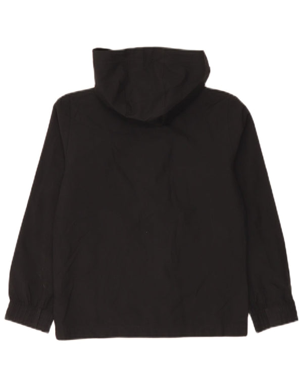 Adidas Chubasquero con capucha para niño 7-8 años Negro Poliéster