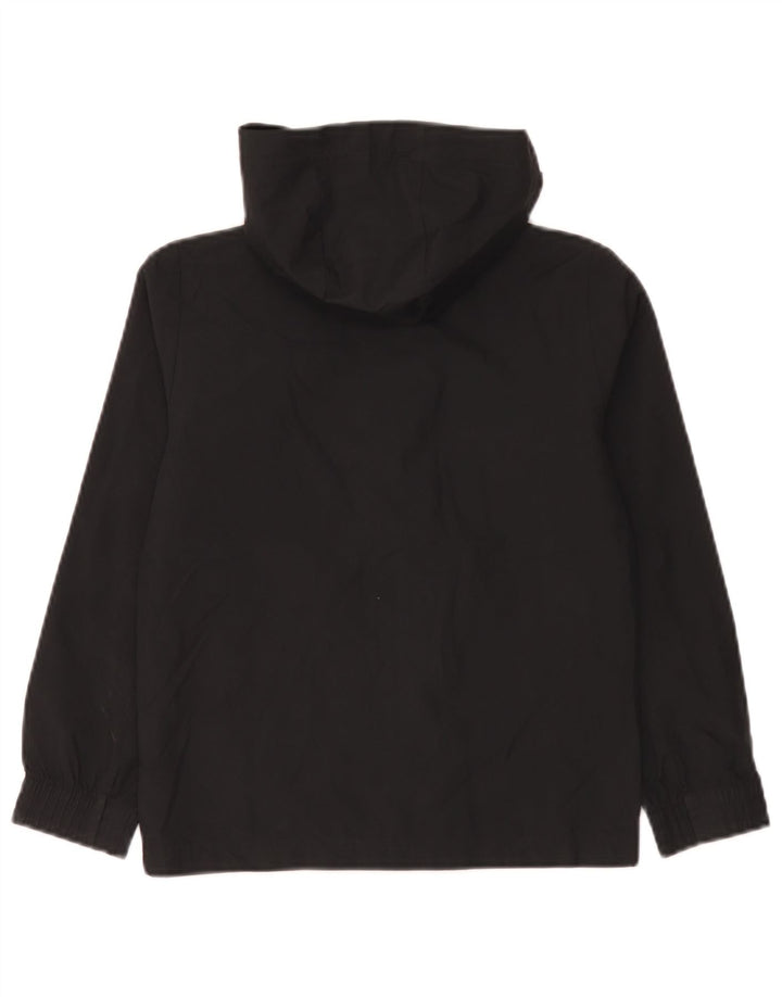 Adidas Chubasquero con capucha para niño 7-8 años Negro Poliéster