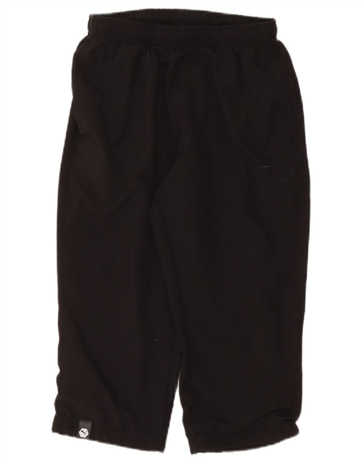 Puma Pantalones de chándal Capri gráficos para Mujer UK 10 Small Black