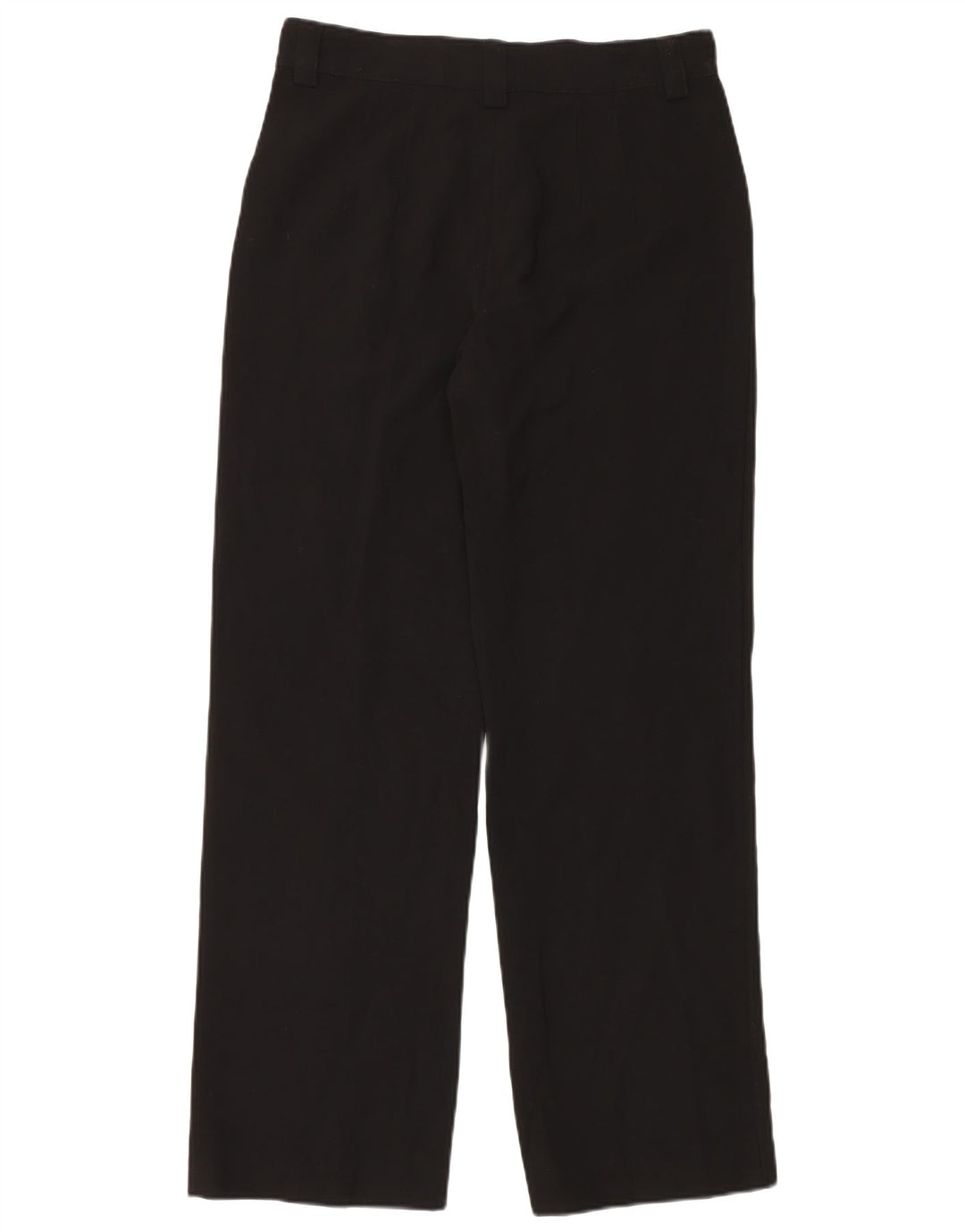 Zara Mujer Pantalón Chino Pegged Grande W32 L32 Poliéster Negro