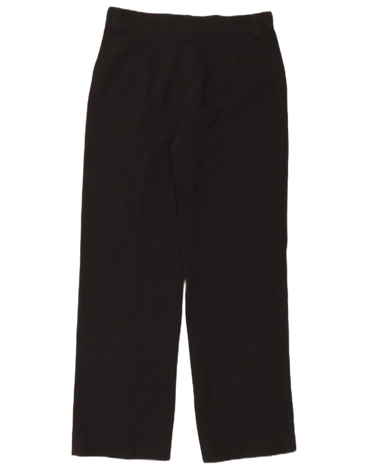 Zara Mujer Pantalón Chino Pegged Grande W32 L32 Poliéster Negro