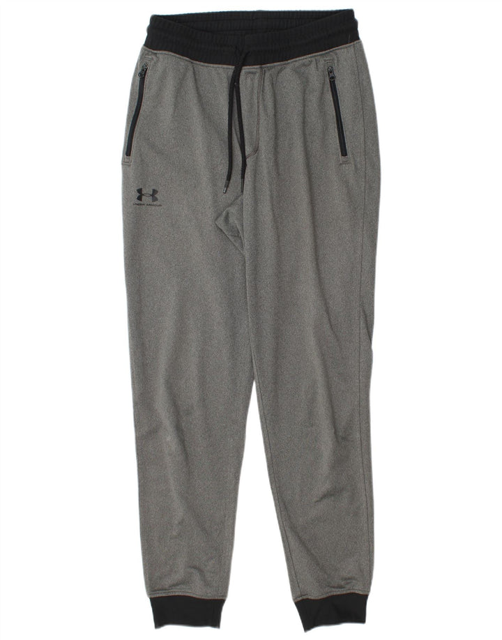 Under Armour Hombre Cold Gear Chándal Pantalones Joggers Small Gris