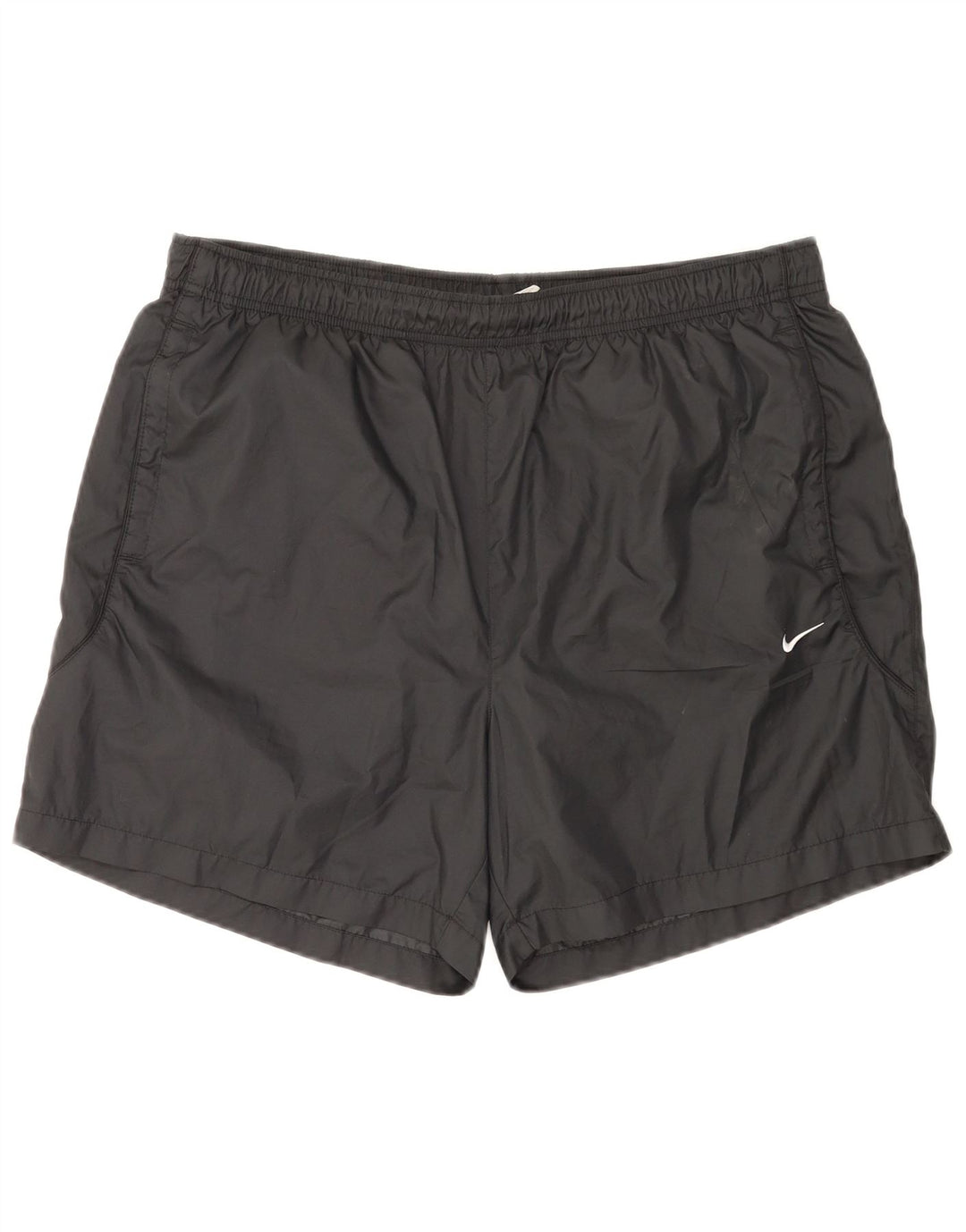 Nike Pantalones cortos deportivos para hombre XL Gris Poliéster