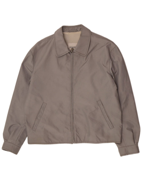 Cazadora Bomber Hombre Trussardi IT 52 XL Gris Poliéster Clásico