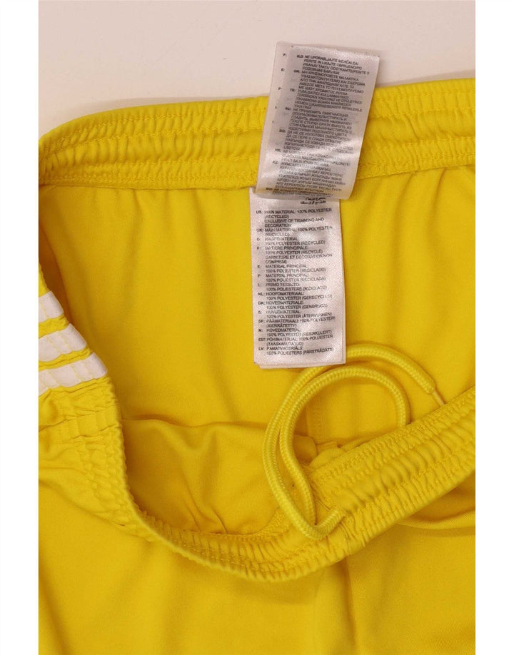 Pantalones Cortos Deportivos Adidas Hombre Amarillo Medio Poliéster