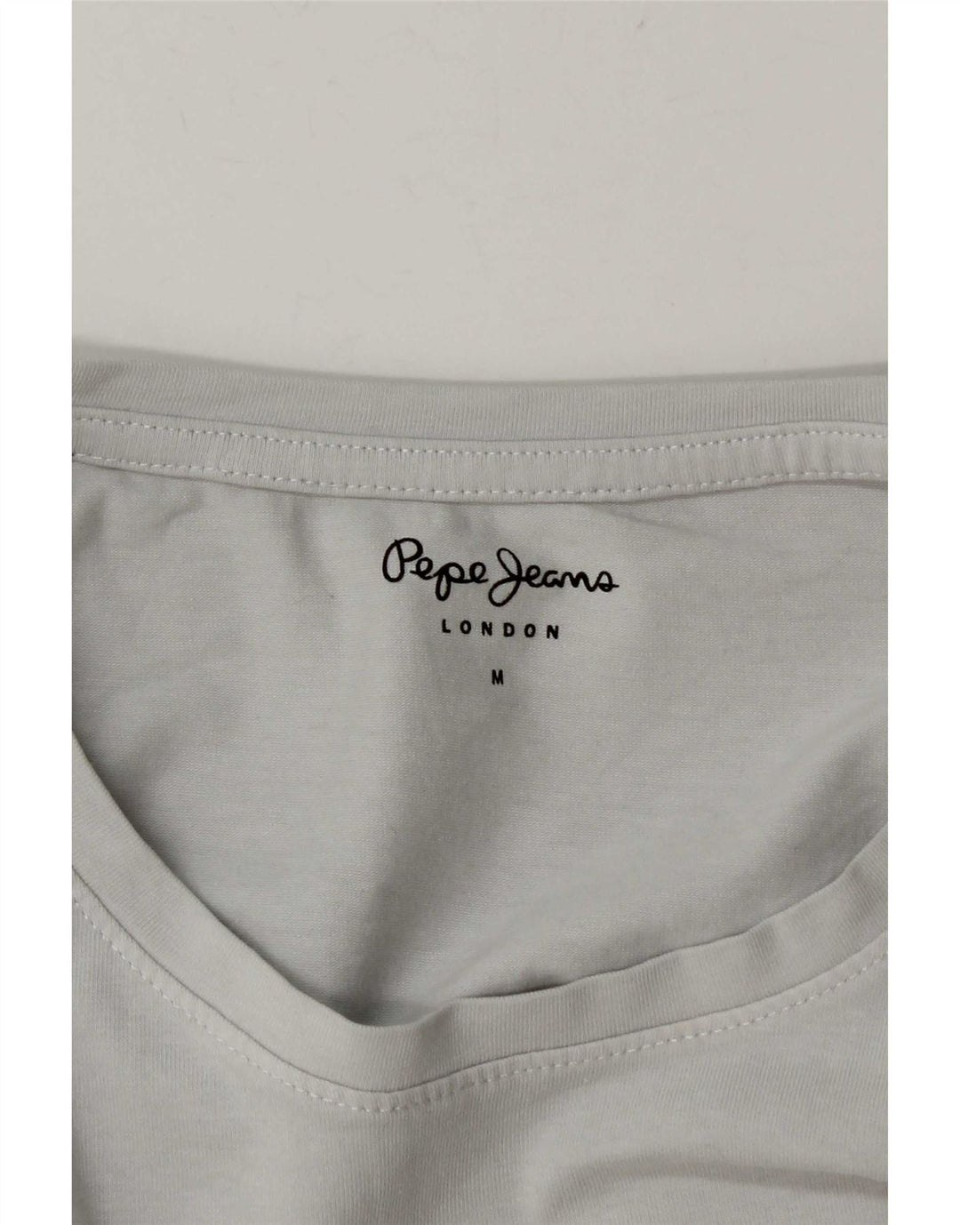 PEPE Jeans Top gráfico para mujer de manga larga UK 44 Gris medio