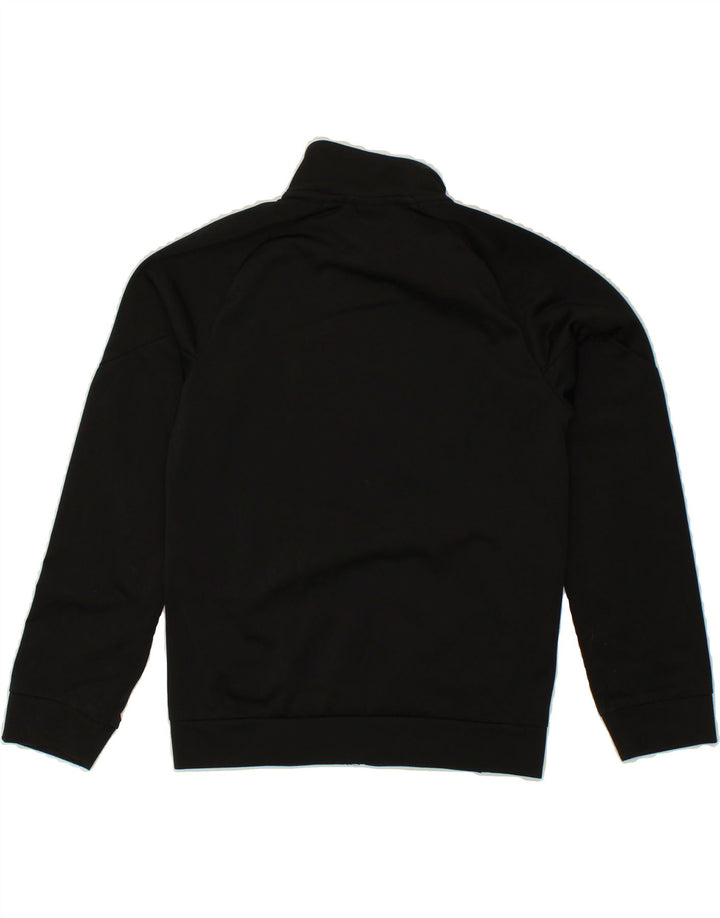 PUMA Boys Graphic Tracksuit Top Jacket 9-10 Years Medium  Black Polyester Vintage Puma and Second-Hand Puma from Messina Hembry 