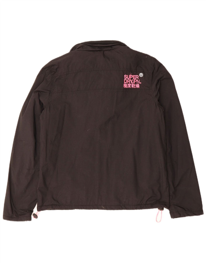 SUPERDRY Chaqueta cortavientos The Windhiker para mujer UK 40 Large Black