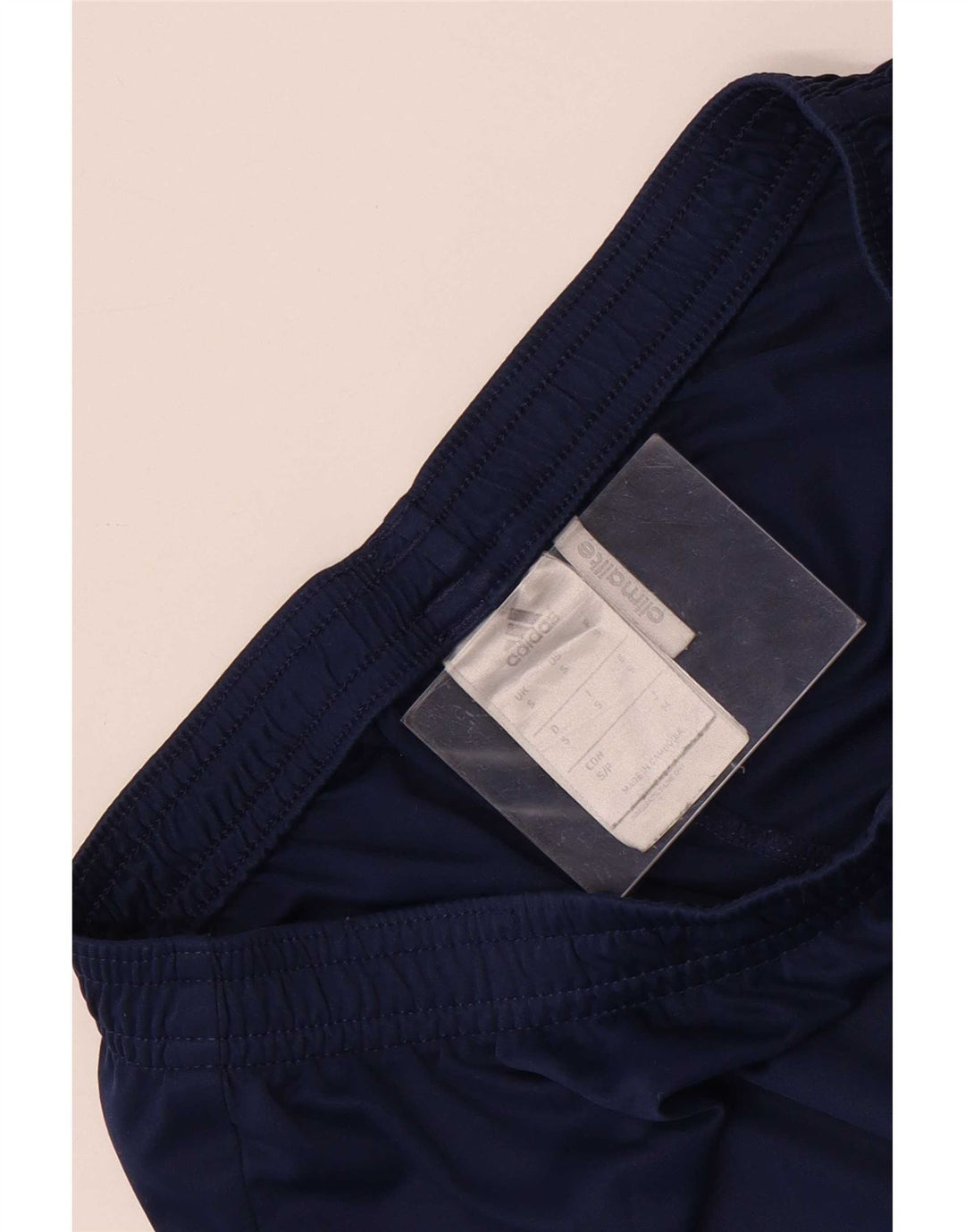 Adidas Pantalones cortos deportivos para hombre Small Azul marino Poliéster