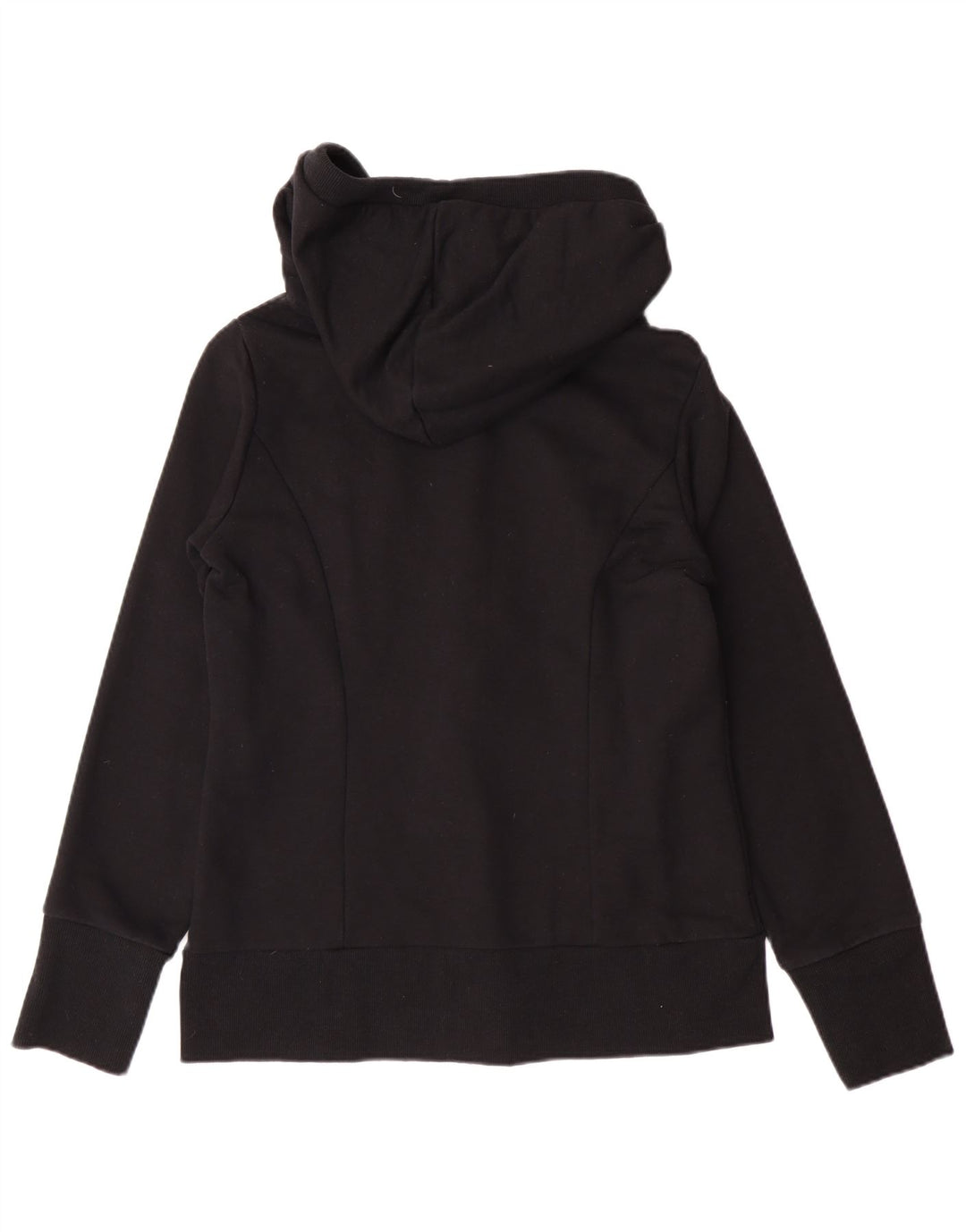 Lotto - Sudadera con capucha y cremallera para mujer, talla 40, color negro