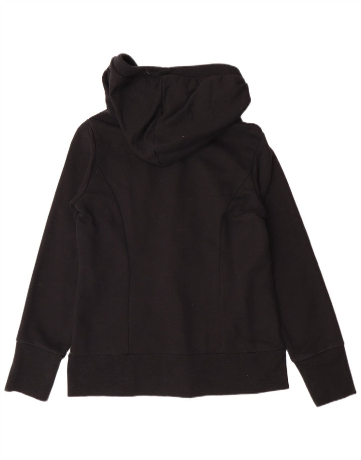 Lotto - Sudadera con capucha y cremallera para mujer, talla 40, color negro
